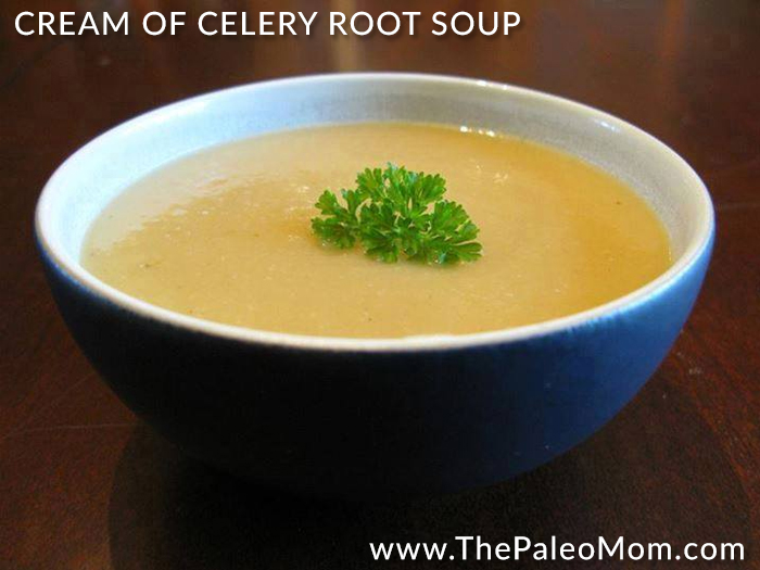 Cream of Celery Root Soup
