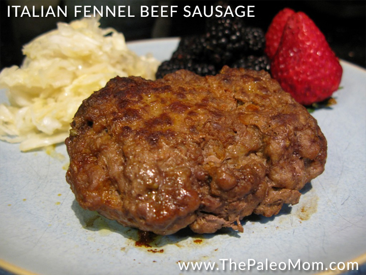 Italian Fennel Beef Sausage