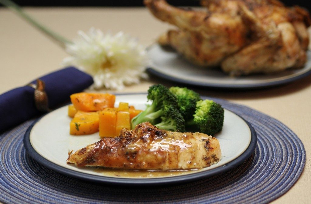 Mustard and Rosemary Roast Chicken | The Paleo Mom