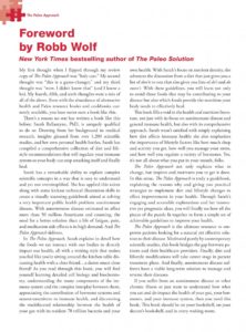 The Paleo Approach Forward by Robb Wolf-2