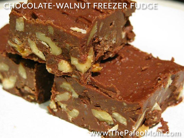 Chocolate-Walnut Freezer Fudge