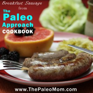 Breakfast Sausage from The Paleo Approach Cookbook