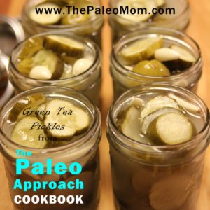 Green Tea Pickles from The Paleo Approach Cookbook