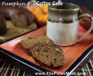 Pumpkin Pie Coffee Cake | The Paleo Mom