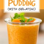 Super Easy Pumpkin Pudding w/ Gelatin 