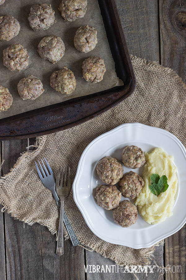 Sage and Fennel Meatballs 01