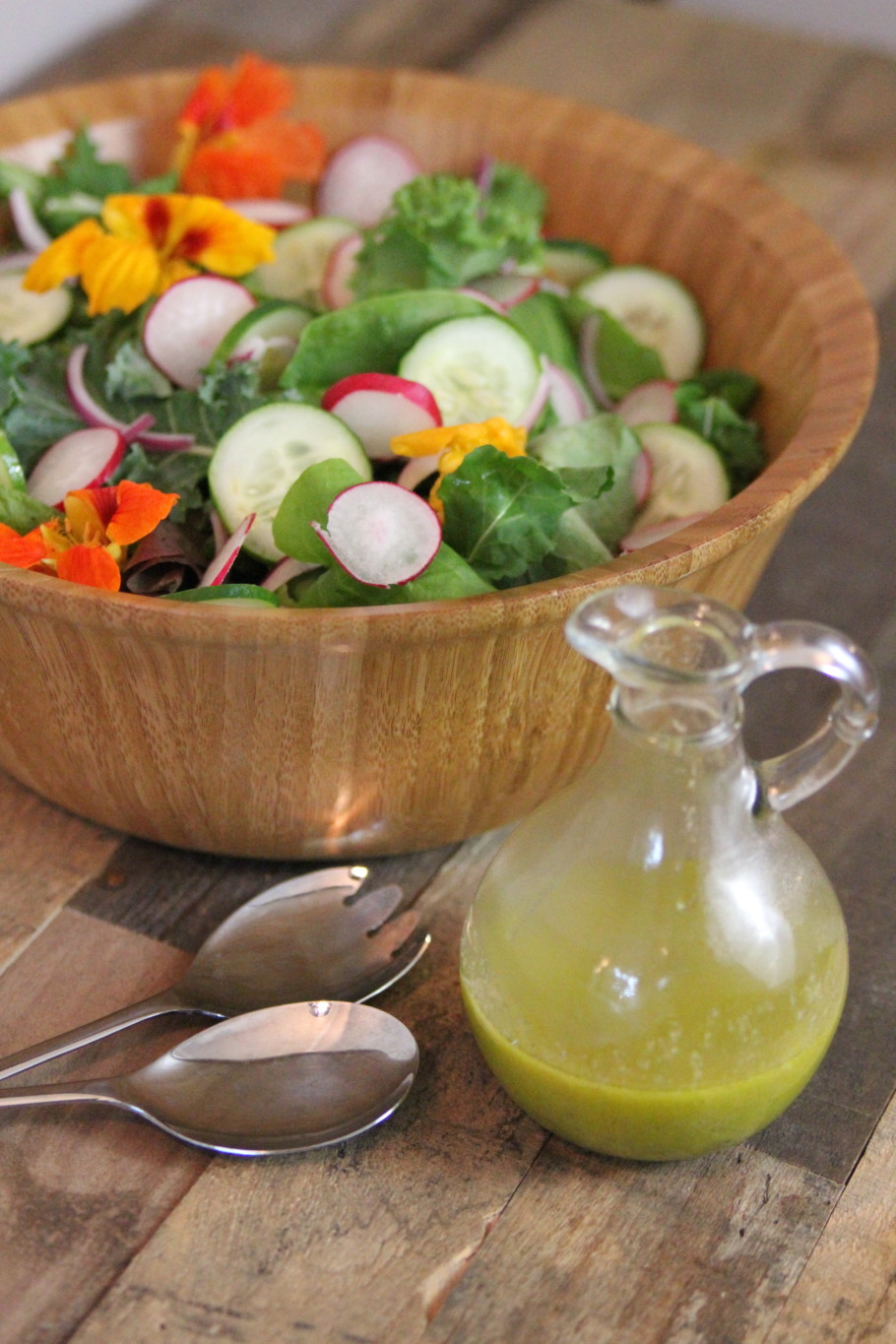 Green Salad with Italian Vinaigrette
