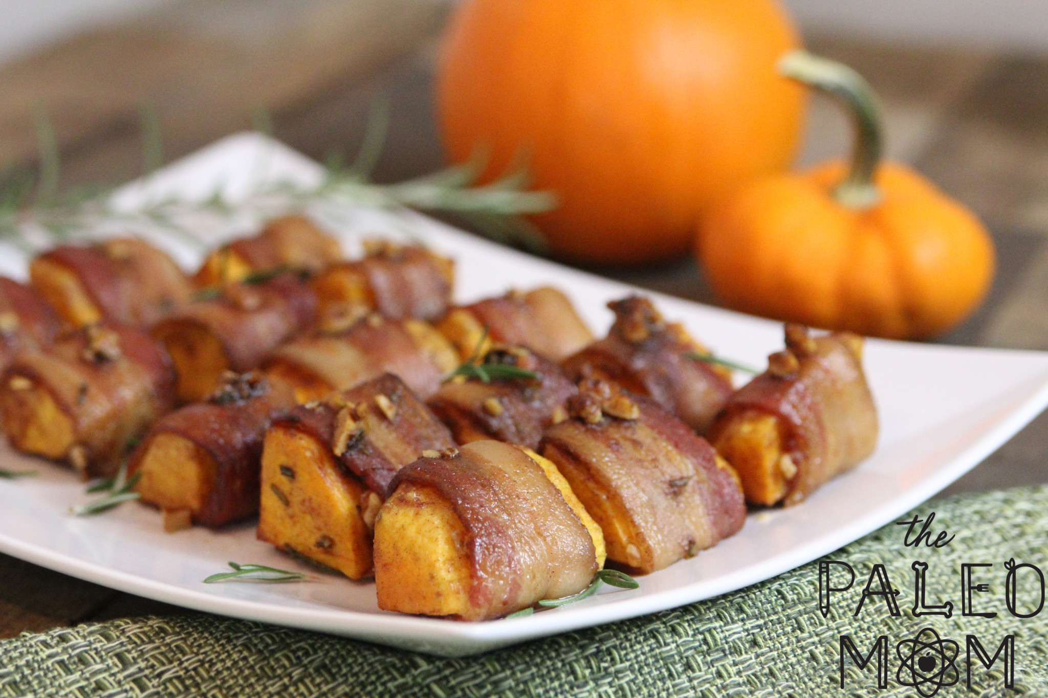 Bacon-Wrapped Spiced Squash