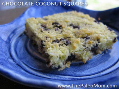 Chocolate Coconut Squares