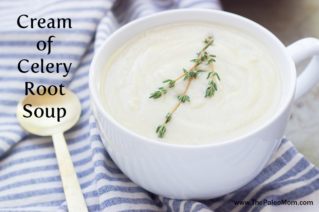 Cream of Celery Root Soup