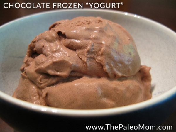 Chocolate Frozen “Yogurt” - The Paleo Mom
