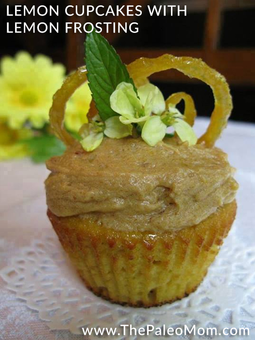 Lemon Cupcakes with Lemon Frosting