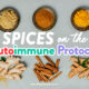 Spices on the Autoimmune Protocol