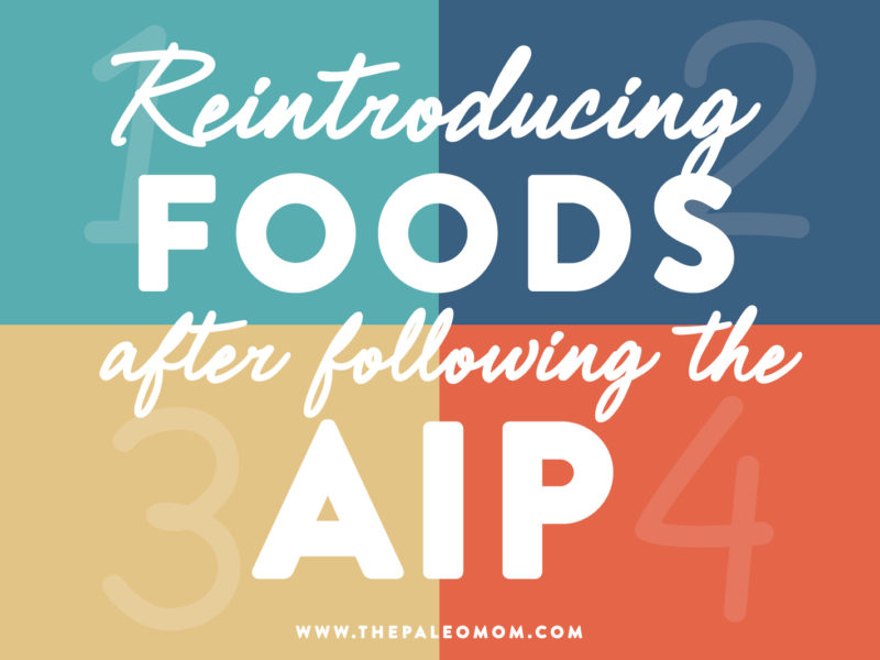 how to reintroduce food after aip diet