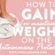 gain weight