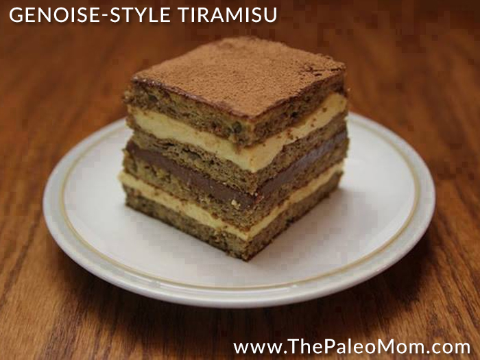 Genoise-Style Tiramisu