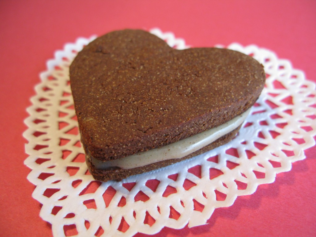 Paleo Nut-Free Sandwich Cookie Valentines | The Paleo Mom