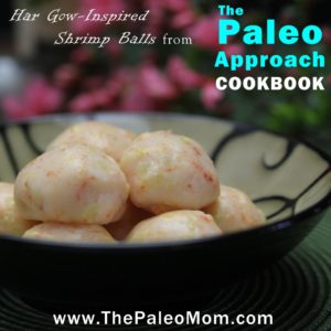 Har Gow-Inspired Shrimp Balls from The Paleo Approach Cookbook