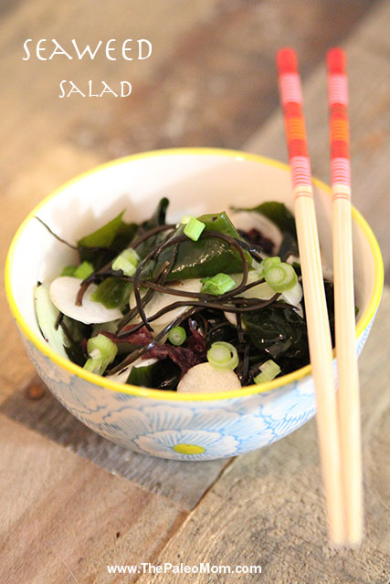 Wakame salad - The Plant Based Dad