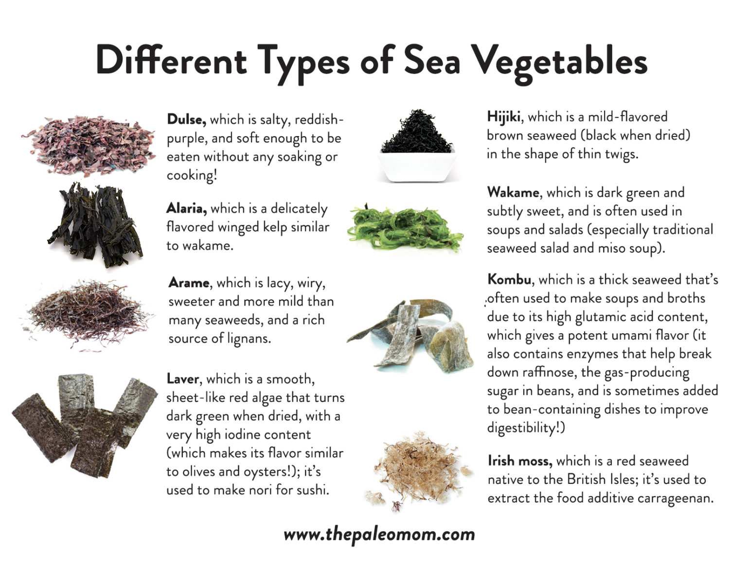 The Health Benefits of Sea Vegetables The Paleo Mom