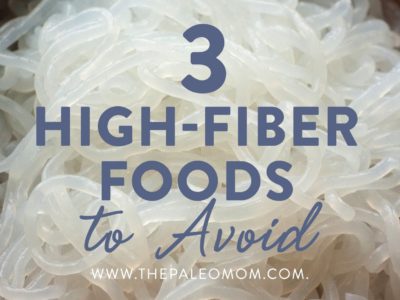 3 high fiber foods to avoid