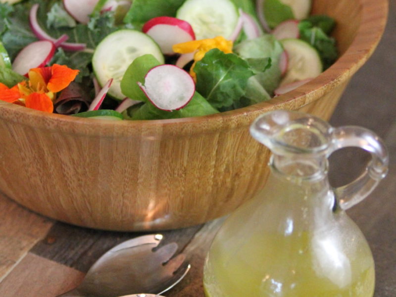Green Salad with Italian Vinaigrette