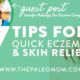 7 Tips for Quick Eczema and Itchy Skin Relief - Guest Post by Jennifer Roberge