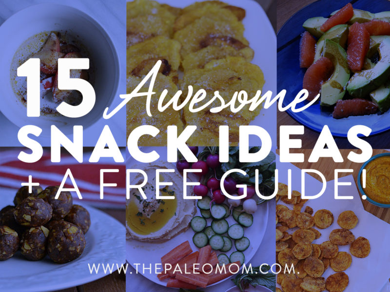 15 paleo snack ideas