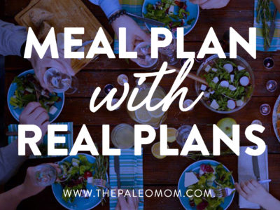 meal plan with real plans