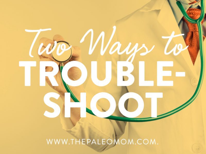 two ways to troubleshoot