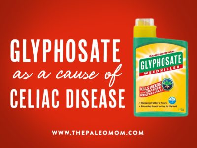 roundup as a cause of celiac diease